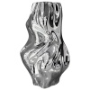 Ваза 32см Flame Silver