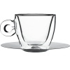 Набор чашек 165мл с блюдцами CAPPUCCINO Thermic Glass, 2шт