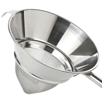 Дуршлаг-сито Ø20см конической формы WAS сетка 1мм