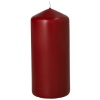Свеча бордовая Ø6x(h)13см BORDEAUX Pap Star