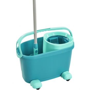 Комплект для мытья пола Clean Twist M Ergo mobile: швабра 33см, ведро 6л с отжимом