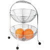 Этажерка для фруктов/овощей и хлеба Ø24см в 2 яруса APS