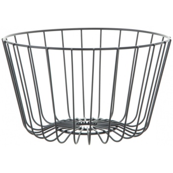 Корзинка для фруктов Ø24x(h)14.5см чeрная