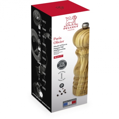 Мельница для перца PARIS Olive Wood 18см
