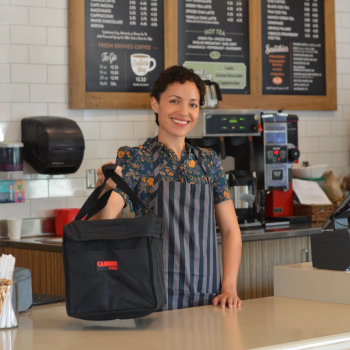 Термосумка 25x25x28см Cambro черная Small