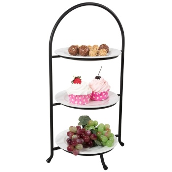 Этажерка, подставка 3-х уровневая Ø32x47см Contacto