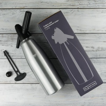 Сифон для содовой 1л Barbossa алюминий