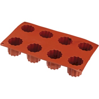 Форма "Канолли" 8 выемок 50x50мм