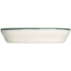 Тарелка овальная 10x6см LINEA Green Hygge