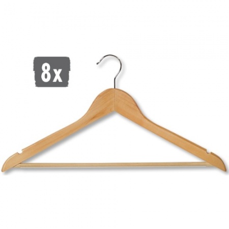 Вешалка для одежды 44.5х1.2см 8шт