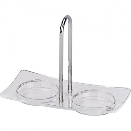 Подставка для мельниц 190x195x150мм прозрачный акрил