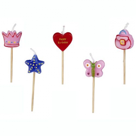 Свеча 6.5см - GIRLS