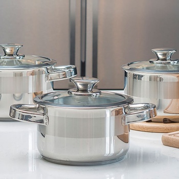 Набор посуды Furore high – 4 предмета – 3 кастрюли и сотейник