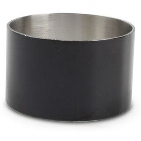 Набор колец для салфеток Ø5x(h)3.5см CENTRO black, 4шт