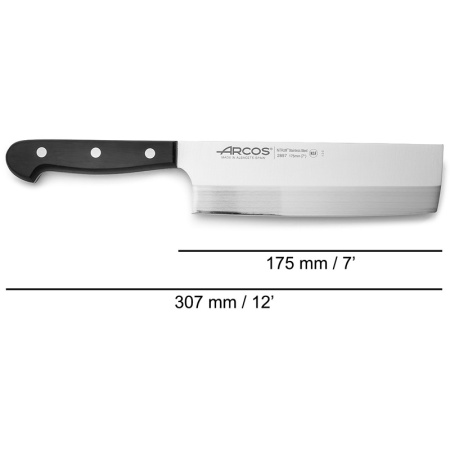 Нож кухонный японский Usuba 17.5см UNIVERSAL