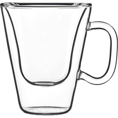 Набор кружек для кофе 85мл COSTARICA Thermic Glass, 2шт