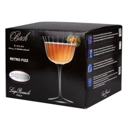 Набор бокалов 260мл BACH Retro Fizz, 4шт