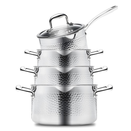 Набор посуды Noma – 4 предмета – 3 кастрюли и сотейник