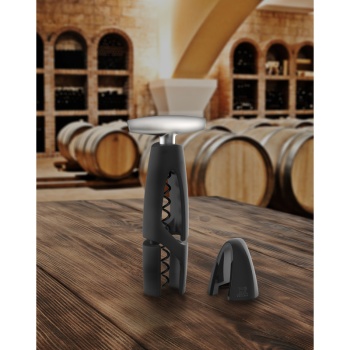 Штопор ALTAR Black с обрезателем фольги