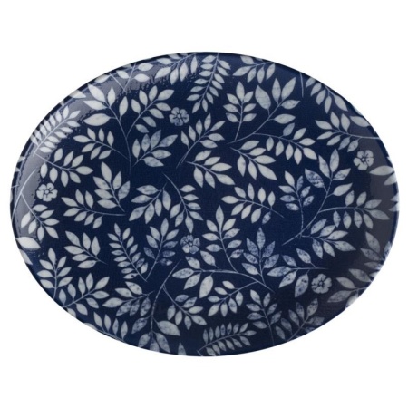 Тарелка овальная 28см Isabelle BLUE SPRING