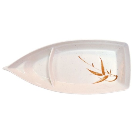 Блюдо Лодка 17.5x4.1см "Элегантный бамбук" меламин