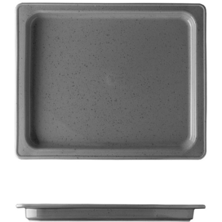 Гастроемкость GN 1/2 325x265x25мм 960мл Gastronorm серый