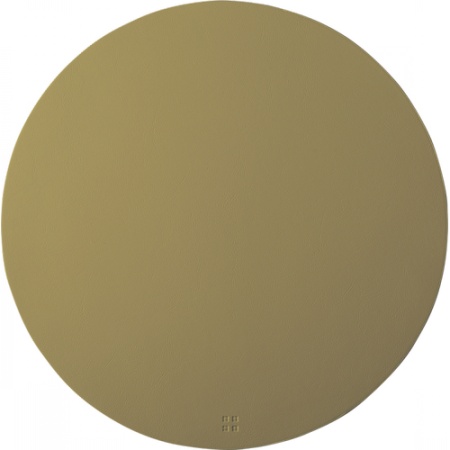 Плейсмат круглый ø38см PVC золотой