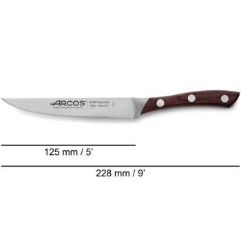 Нож для овощей 12.5см NATURA