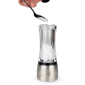 Мельница для соли DAMAN u'Select Transparent 16см