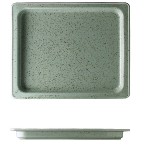 Гастроемкость GN 1/2 325x265x25мм 960мл Gastronorm зеленый