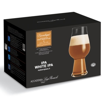 Набор бокалов для пива 540мл BIRRATEQUE IPA/white IPA, 6шт