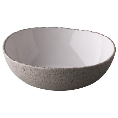 Салатник Ø17см 750мл NATURA белый - Q Authentic