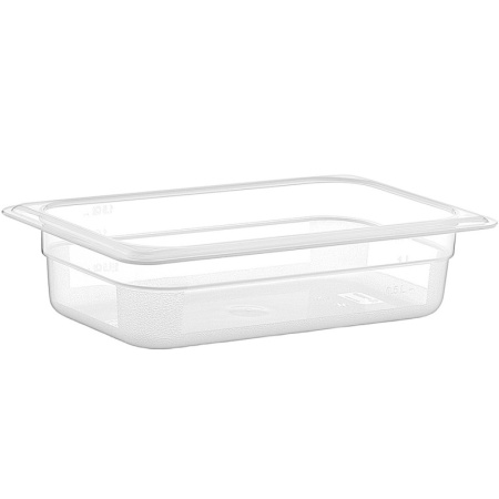 Гастроемкость GN 1/4 265x162x(h)65мм 1.5л матовая (PP)