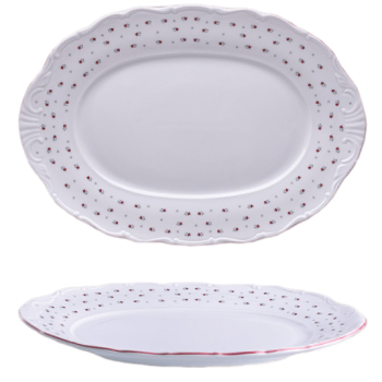 Тарелка овальная 32см VERONA Francesca