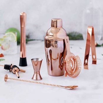 Набор барных принадлежностей INOX COBRE из 8 предметов