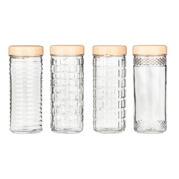 Банка 850мл МИКС с винтовой крышкой