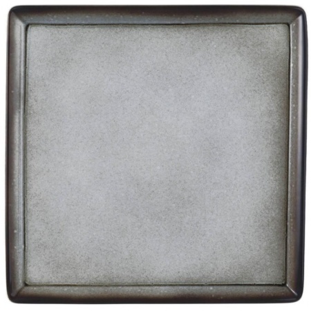 Тарелка 23x23см FANTASTIC Buffet Gourmet серый