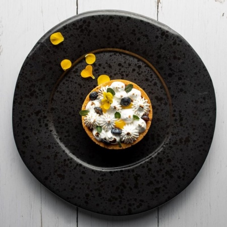 Тарелка плоская Ø27.5см AETNA черная