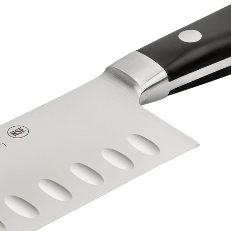 Нож сантоку 18см черный CLASSIC PRO