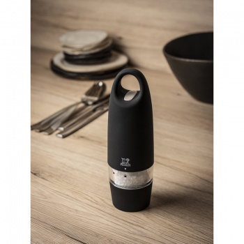 Электрическая мельница для соли ZEST Black 18см