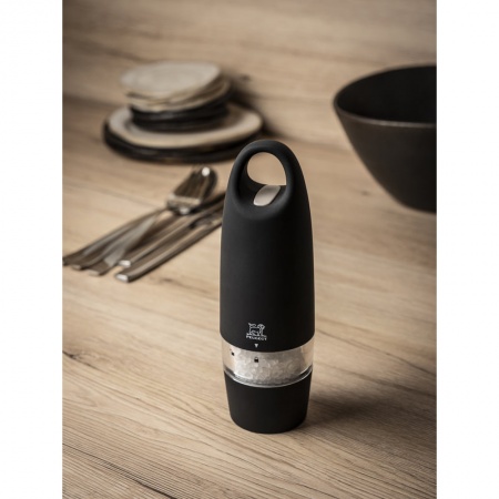 Электрическая мельница для соли ZEST Black 18см