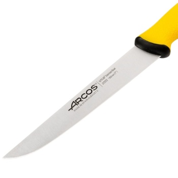 Нож мясной обвалочный 18см DUO PRO желтый