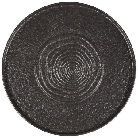 Блюдо для подачи Ø30см Black RAW Stellar