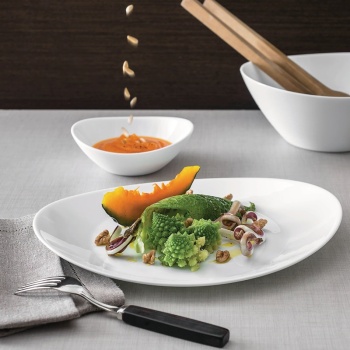 Тарелка, блюдо для стейка 32x26см PROMETEO