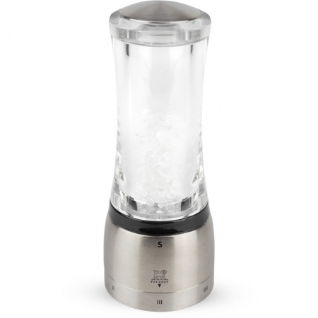 Мельница для соли DAMAN u'Select Transparent 16см
