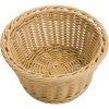 Корзинка для хлебобулочных изделий Ø18.5x10см св.бежевая