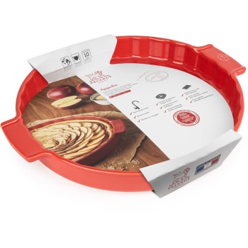 Емкость круглая для запекания APPOLIA Ø30см 2.1л RED