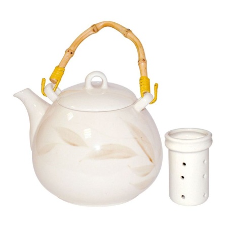 Чайник 500мл с фарфоровым фильтром "Элегантный бамбук"