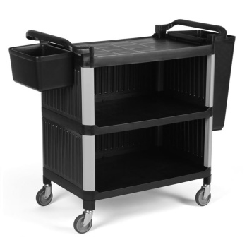 Ящик для мусора 255x350x(h)835мм MAKMED черный