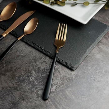 Вилка столовая 21см Provence медный матовый цвет PVD покрытие